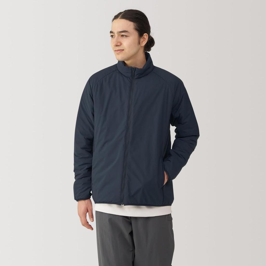 Japan MUJI Padded Active Jacket - Black, XS Men's, Genuine