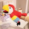 New 6 Style Toucan Hand Puppet Plush Toys Kindergarten Performance Hand Control Toucan Parrot Bald Eagle Peacock Owl Flamingo