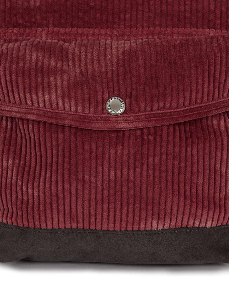 Mmlg [Mmlg] Corduroy Backpack (Red)