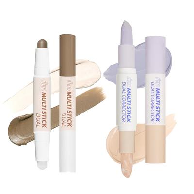 Meme Official Nose Korean Slimming Contour Multi Stick Dual Cool Contouring Concealer Control Color Stick [i'm Store] Shading, Shadow, Highlight,