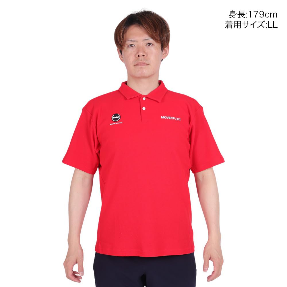 DESCENTE SUNSCREEN Demon Kanoko Back Logo POLO RD L