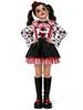 Halloween Circus Clown Family Matching Costume Scary Joker Stage Performance Cosplay Party Outfit Creepy Doll Set