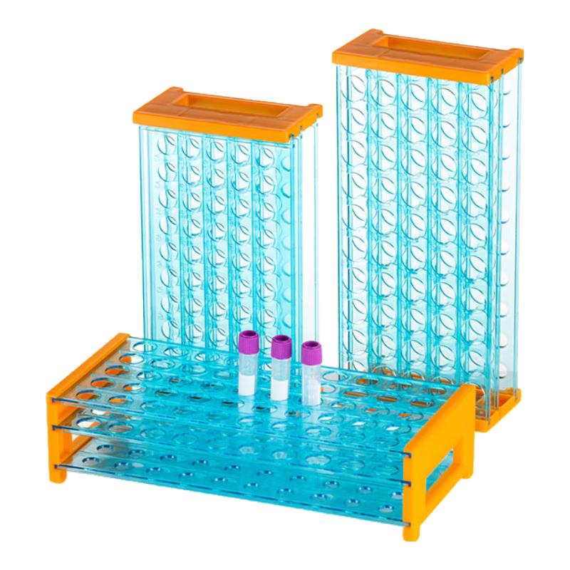 BKMAM Detachable Plastic Test Tube Rack 1 pc