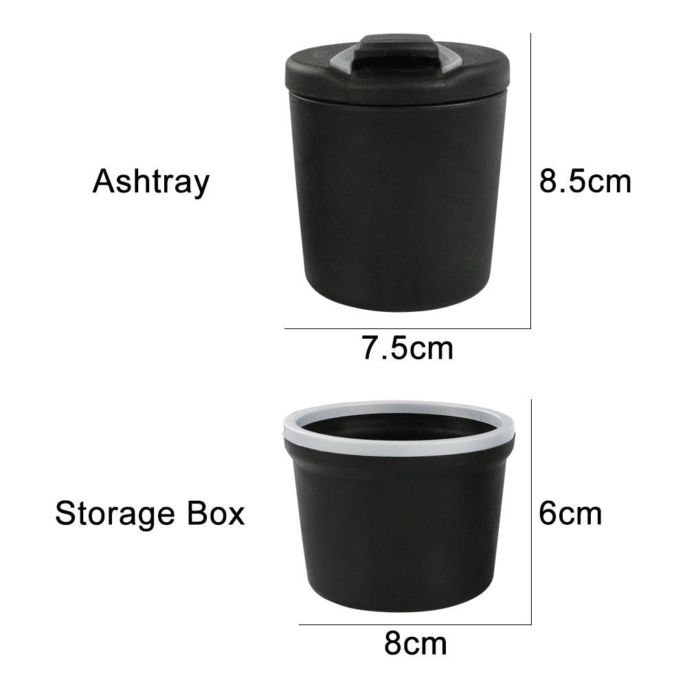 Cigarette Ashtray Container Car Accessories For Seat Leon Ibiza Ateca Arona Cordoba Toledo Altea Alhambra Arosa Exeo Mii Tarraco
