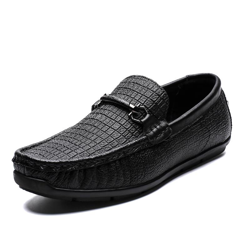 Модная обувь Мужские красные мокасины Мужские офисные туфли Кожаные повседневные туфли — фото 8