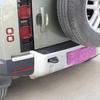 Schwarze PVC Kofferraum Außen Schutzblech Aufkleber Für Land Rover Defender -23