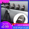 For Jeep 2Pcs Metal Car Small Hooks Hanger Organizer Accessories For Jeep Renegade Compass Grand Cherokee Wrangler Patriot Ru