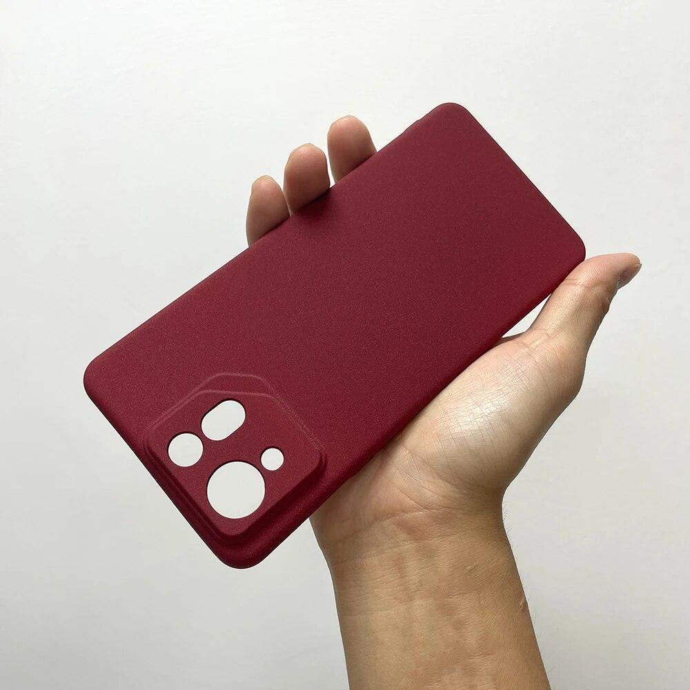 

Для ASUS Zenfone 11 Ultra Ultra Slim Силиконовый противоударный мягкий чехол из песчаника для ASUS Zenfone 11 Ultra 6,78, матовый защитный бампер из ТПУ for Zenfone 11 Ultra винный