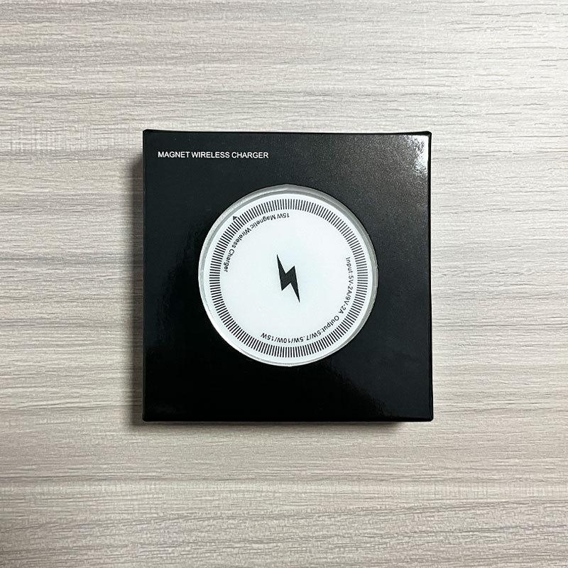 15W Magnetic Wireless Charger for Apple Phones with 2-in-1 Interface