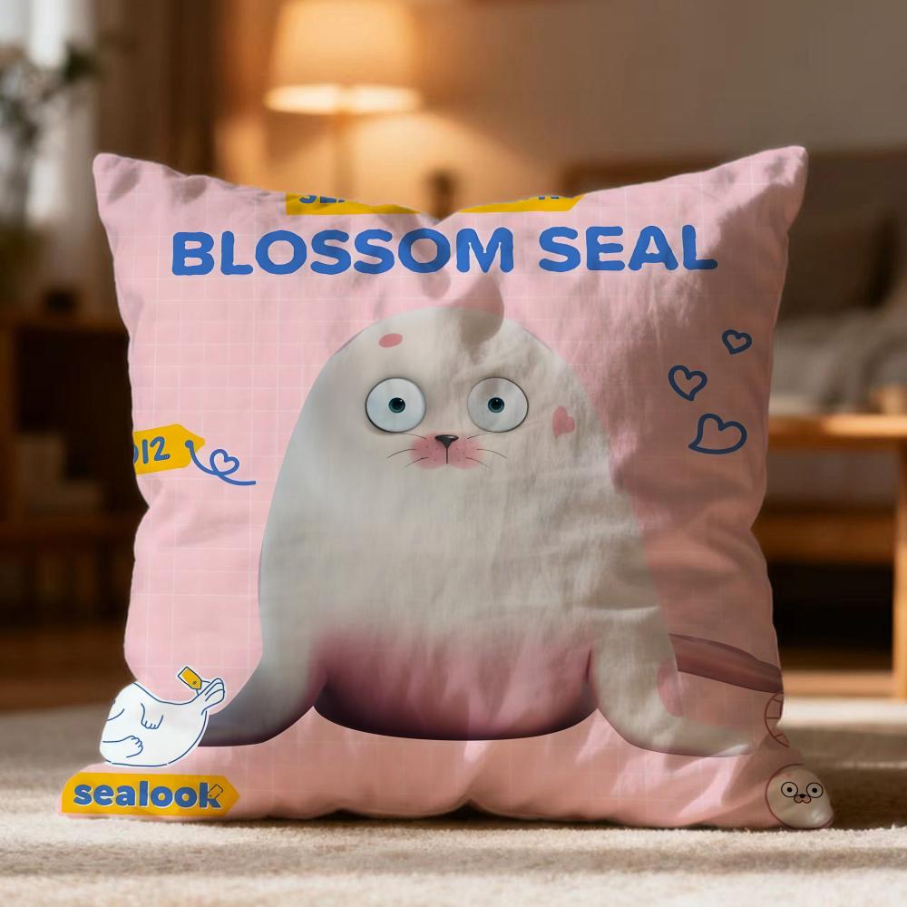 Popular S-SSEALOOK Cushion Cover Soft Washable Pillow Case Multi-Scene for Couch Bed Travel Office Use