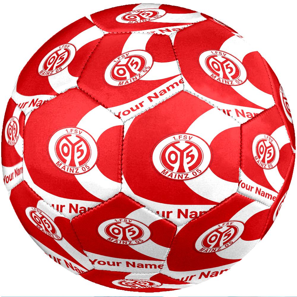 Mainz 05 Fashion Size 5 Football Wearproof Non‑Slip Soccer Ball For Sports Training Entertainment Use