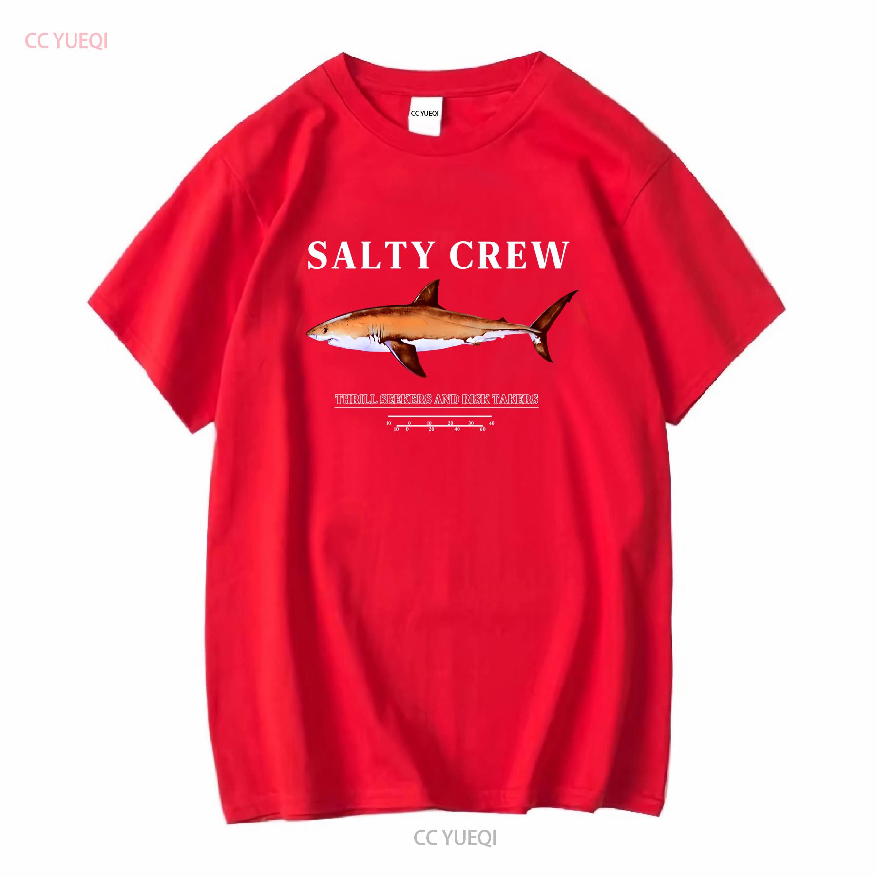 

Salty Crew Велика світло-блакитна аквамаринова футболка риболовля пляжне життя дуже добре довгі або короткі рукави вінтажний Потертий з принтом 2XL