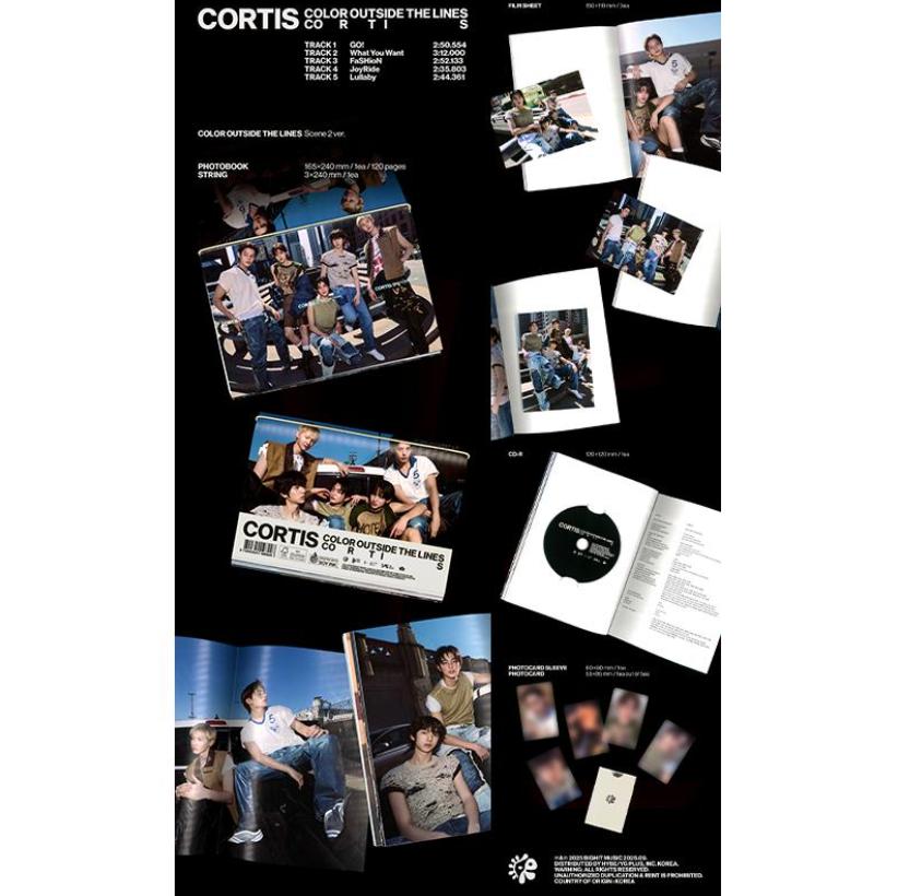 CORTIS The 1st EP [COLOR OUTSIDE THE LINES] – 3 Versions Random