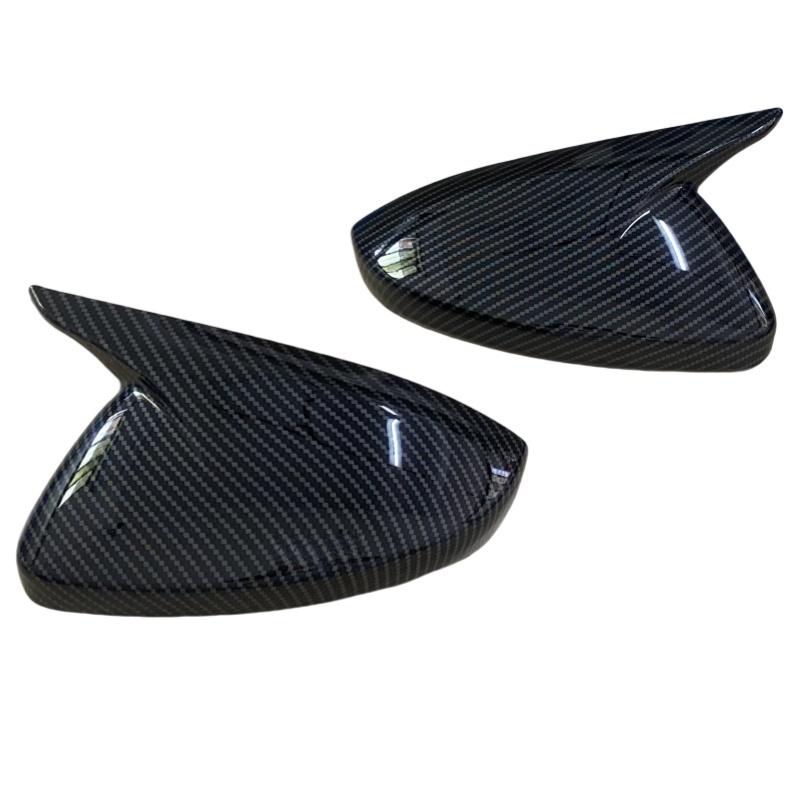 Pair Rearview Mirror Cover Side Mirror Caps For Peugeot 208 - / 308 508 2008 Rear View Mirror Cover Trim Car Accessories