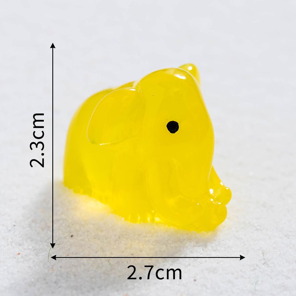 

Пейзажные Микро Креативные Ночные Радужные Мамонты Резиновые Украшения Для Подарка жёлтый