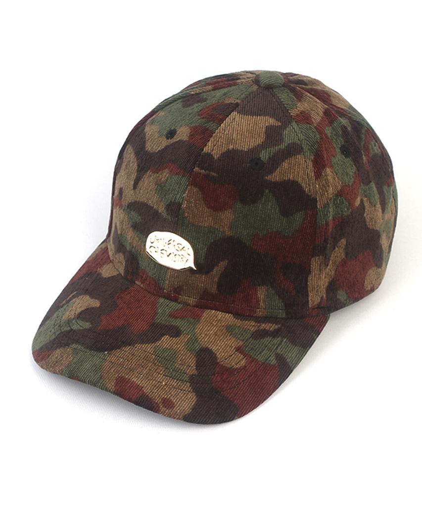 Yunibeosyeolkemiseuteuli Corduroy Camo Khaki Ballcap Camo Ball Cap