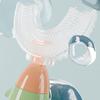 1-12years Kids Favors Oral Care U-Shape Toothbrush Cleaning Tool Tooth Brushing Teeth Whitening
