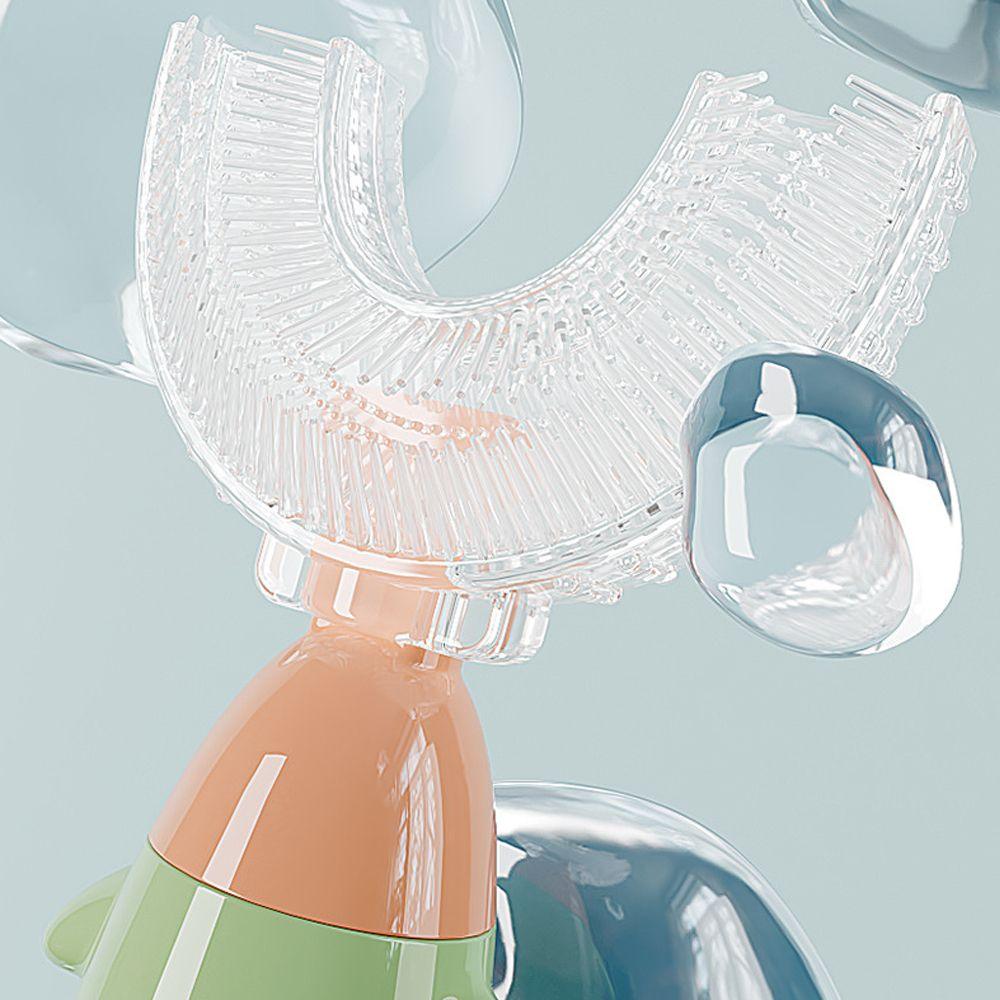 1-12years Kids Favors Oral Care U-Shape Toothbrush Cleaning Tool Tooth Brushing Teeth Whitening