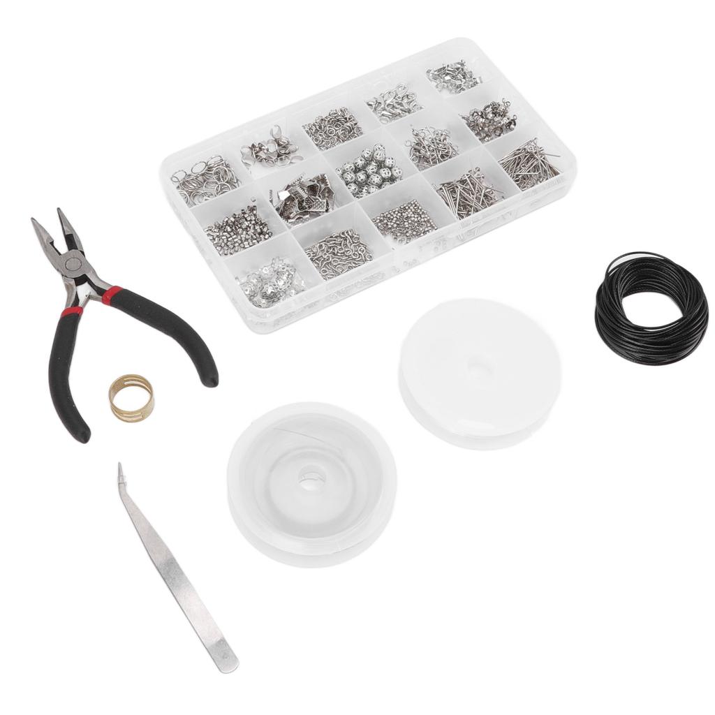 Jewelery Craft Set Transparent Box Jewelery Suppliy Kite Accessories Lobster Clasp for Jewelry Making