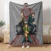 1pc Supernatural 9 Blanket Soft Warm Throw for Home, Office, Travel All Season Cozy Bedding Gift, Office Cozy AccessoryB
