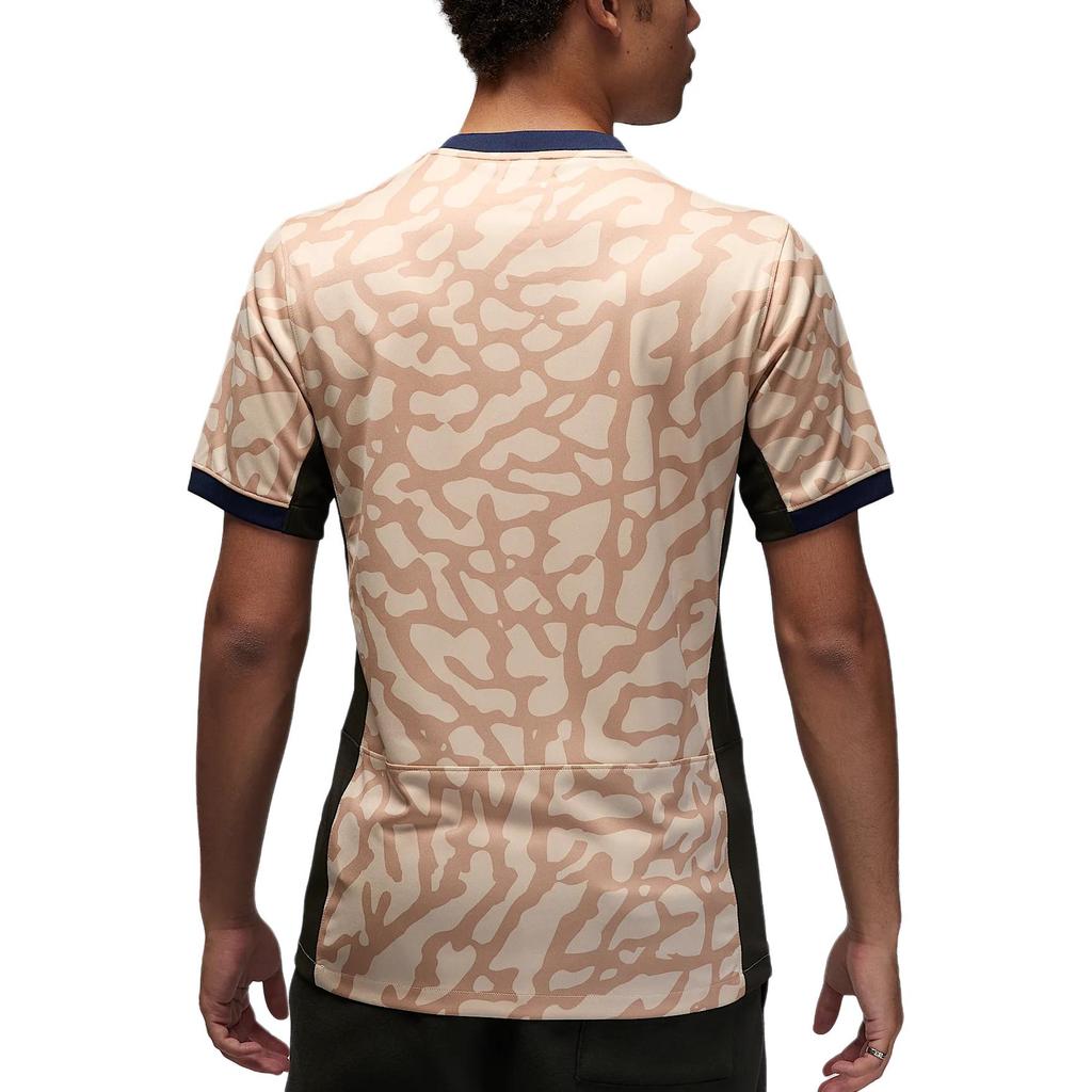 Jordan PSG 2023/24 Stadium Fourth Crew Neck T-Shirt Men Tops Khaki FD6504-201
