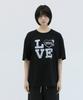 Mimdeowodeulobeu Dear World Love T-Shirt_Black