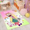 Cartoon Princess Rug,Living Room Cushion,Floor Decoration,Bedroom And Living Room Furnishings