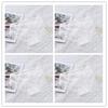 Girls' Sexy Lace Briefs Breathable Underwear with Butterfly Knot Carved Mid Air Waist Knickers Solid Color Women's Triangle Panties