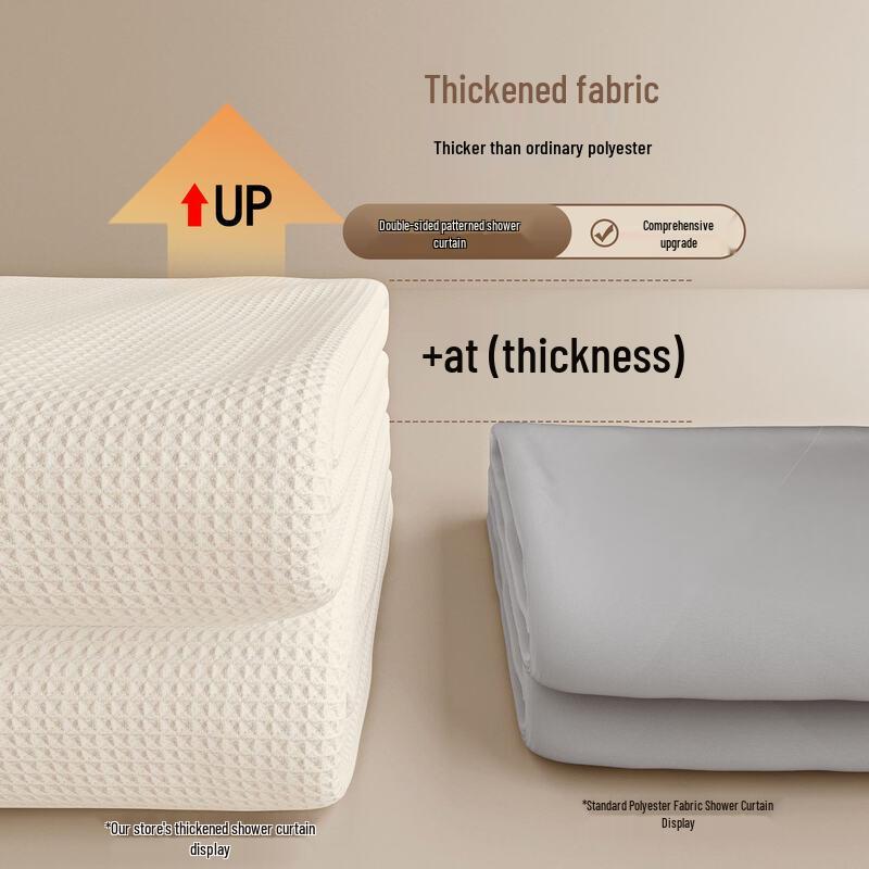 LIEI Waterproof Mildew-Proof Shower Curtain