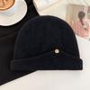 Stretchy Beanie Hats Warm Pullover Hat Kawaii Knitted Hat  Winter Autumn