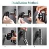 Stainless Steel In-wall Faucet Two Water Outlet Modes Mini Space Saving Single Cold Water Faucet Mini Wash Basin Tap
