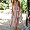 Large Size Women Summer Dress Cotton Linen New Color