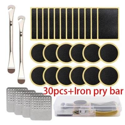 50/30/20/10PCS Bicycle Glue-free Tire Patches Tool Quick Repairing Tyre Protection Patch Adhesive Quick Drying Bike Accessories