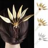 Girl Hair Accessories Thai Headdress U Shape Hairpin Metal Hair Sticks Ancient Style Headwear