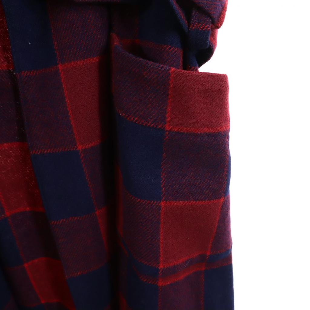 Vintage 50s 60s Gown Coat Red Series Men's Used