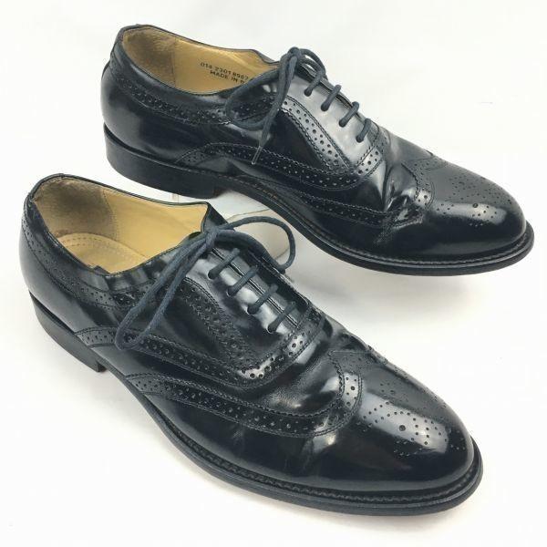 

Stafford Premium Full Brogue Wingtip Business Shoes Black Size 10D (Approx. 27.028.0cm) Men s(USED)