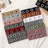 Fashion Headband, Wide Edge Hollow Elastic Headband, European and American Metal Round Hole Hairband Hair Accessories, Headscarf