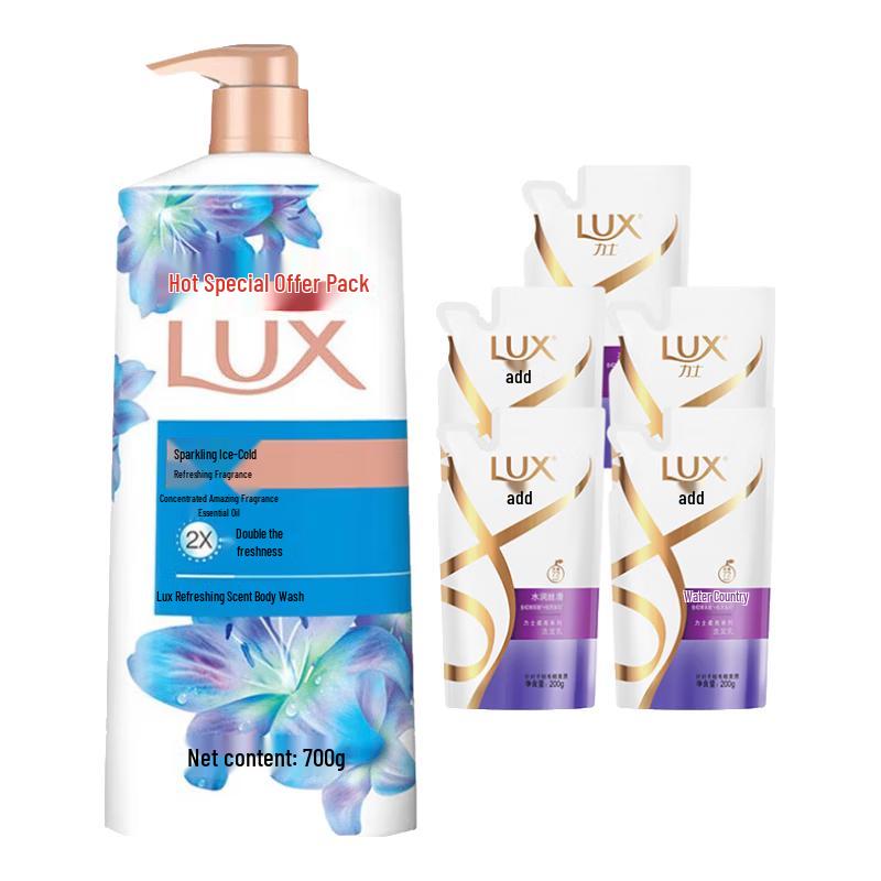 

LUX Shimmering Ice Cool Shower & Hair Care Set