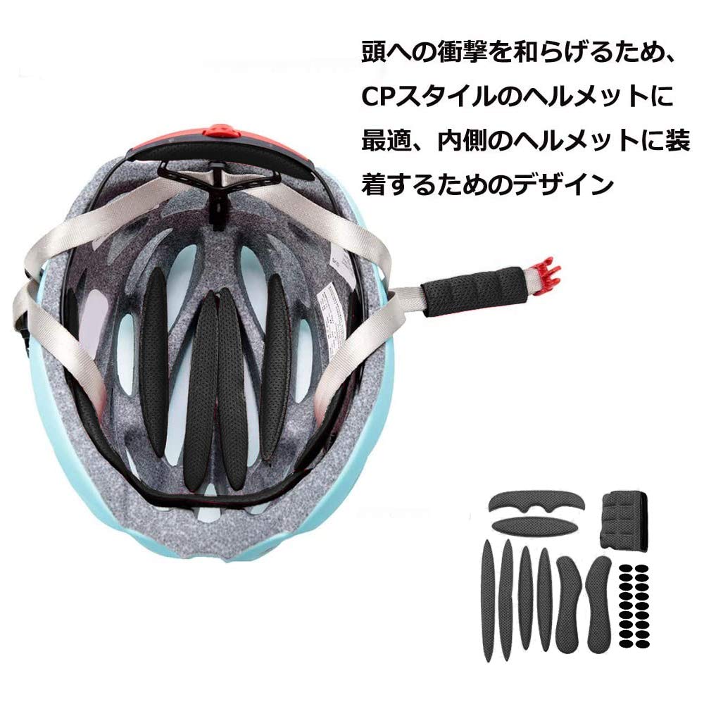 SRECNO Helmet Pad Protective Pad Helmet Sponge Helmet Lining Protection Inner Pad Shock Absorption