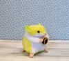 Takeoff Baby Palette Hamster Plush Toy, Yellow