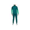 Nike Dri-Fit Strike Stand Collar Long Sleeve Retro Sports Color Block Jacket And Elastic Trousers Casual Sports Suit Unisex suit Green FJ2344-381