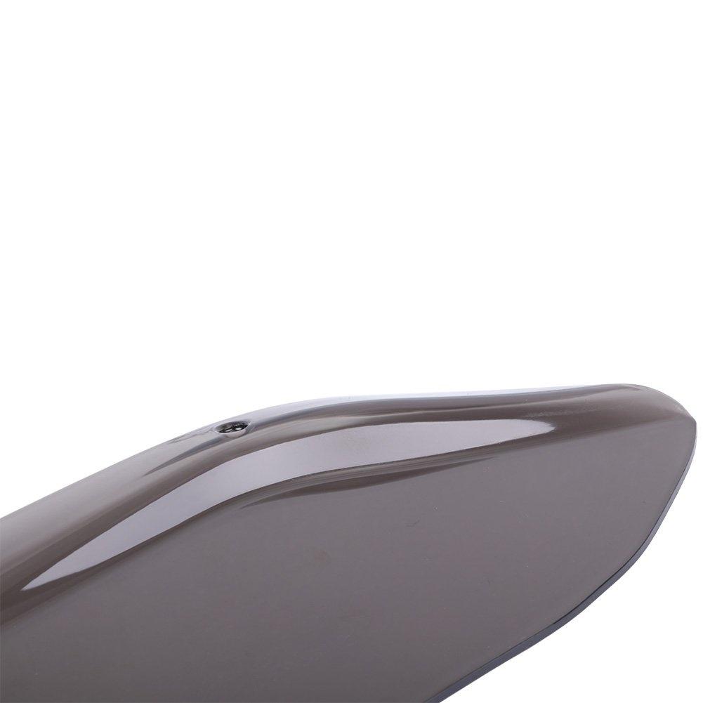 2 piezas deflectores de aire de carenado alas laterales parabrisas cubierta lateral escudo compatible para Harley Dark Smoke 1996-2013