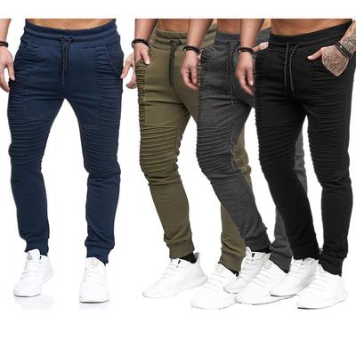 Új férfi fitnesz alkalmi őszi és téli modellek design egyéniség sport férfi nadrág hip-hop csíkos fitnesz nadrág