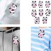 8 Pcs Cartoon Panda Embroidered Patches Iron On Patches Animal Repair Patches Sewing On Applique Patches for Clothes Bag