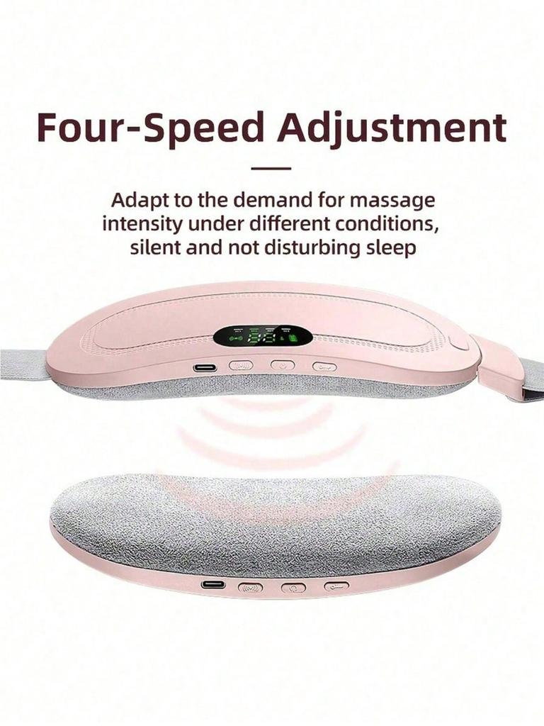 USB Menstrual Uterine Warmth Belt Female Abdominal Heating Pad Vibration Abdominal and Waist Massager Bracket