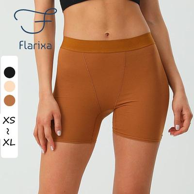 Pantaloncini di sicurezza da donna semplici traspiranti di grandi dimensioni Pantaloncini estivi da donna in cotone tinta unita confortevoli anni '40