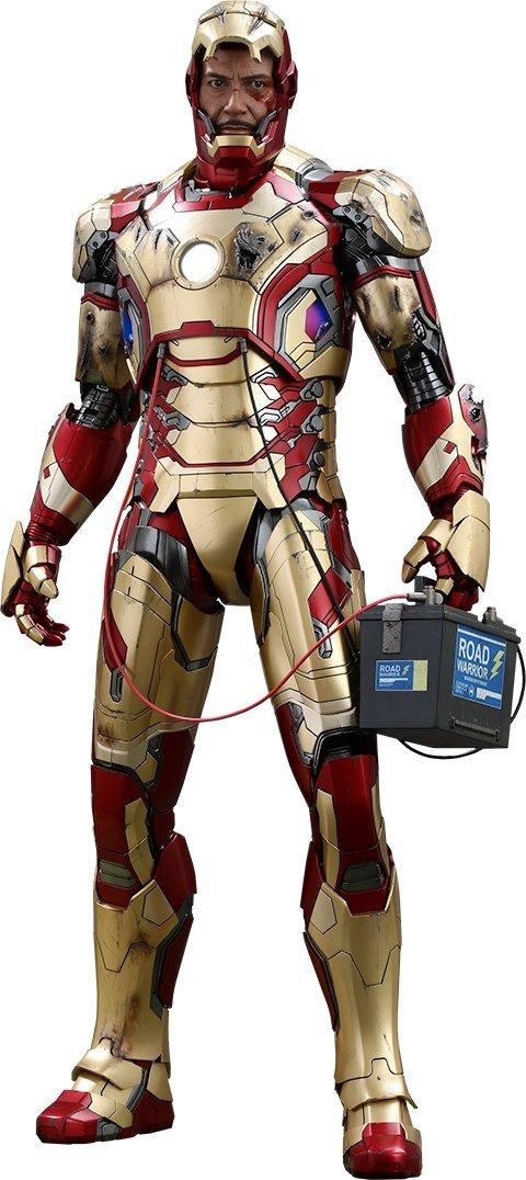 

Quarter Scale Iron Man 3 Iron Man Mark 42 Scale Plastic Painted Movable Figure 1/4