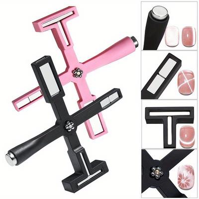 5-in-1 Multifunktionaler Starker Katzenaugen-Magnet UV/LED Gel-Nagel Magnetischer Stick Für Maniküre Kunstdesign Spezielle Werkzeuge