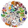 50 Sports Baseball Graffiti Waterproof Stickers for Water Bottles & Computers