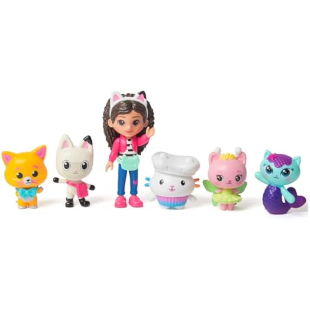 TAKARA TOMY (TAKARA TOMY) Gabby s Dollhouse The Movie: Nyan Venture Crew Figure Set